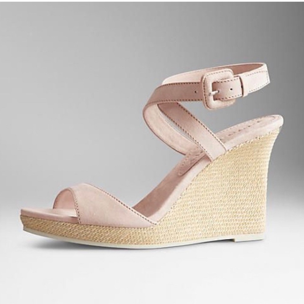 Burberry wedge heel